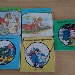 Little Treasury of Raggedy Ann & Andy x 5 Board book